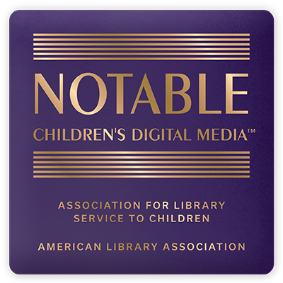 Notable Children’s Digital Media logo from the Association for Library Service to Children, an American Library Association