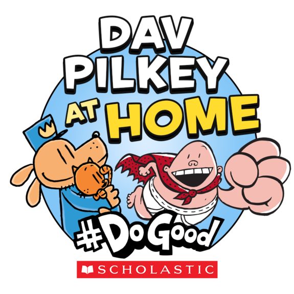 Dav Pilkey at Home logo