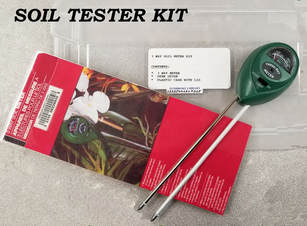 Picture of soil tester kit.